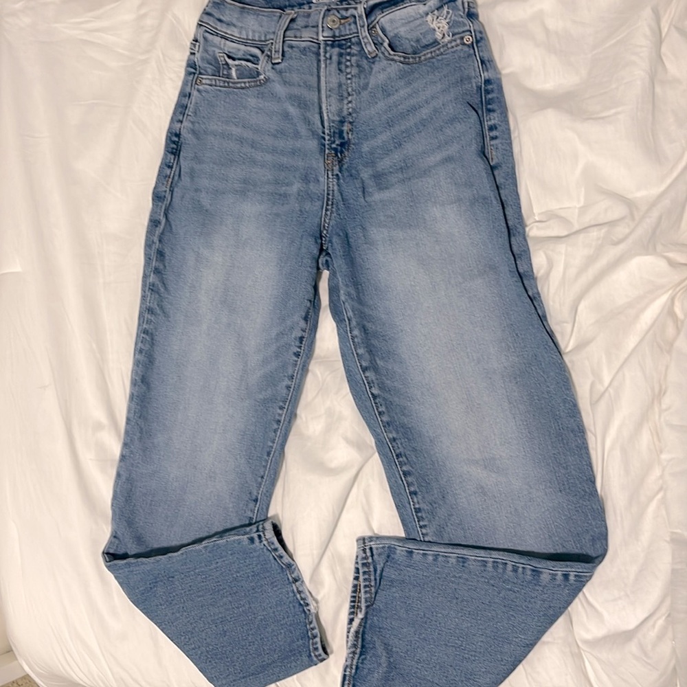 Old Navy Blue Jeans Mom-Fit